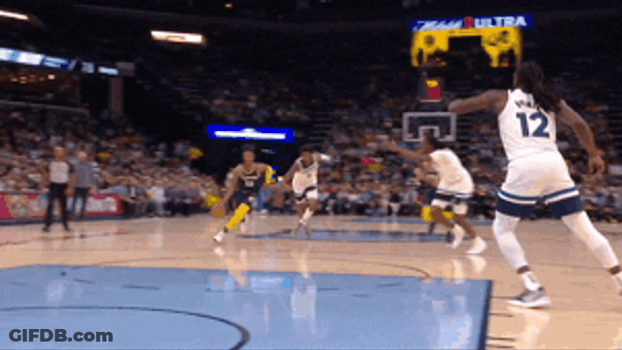 Ja Morant Poster Dunk GIF