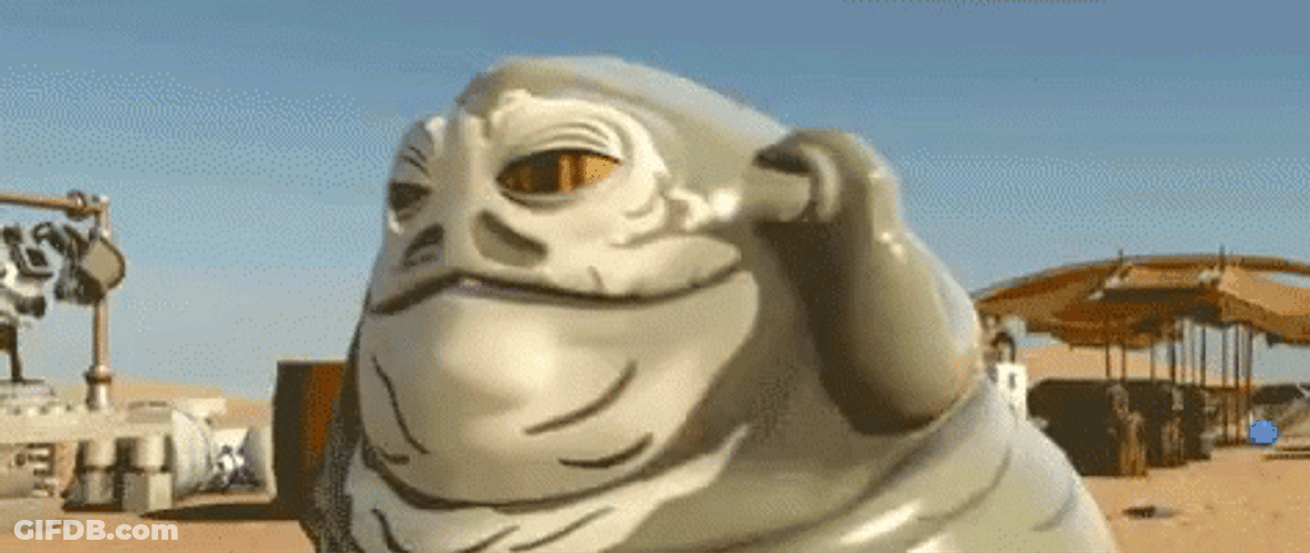 Jabba The Hut Animated Dance GIF