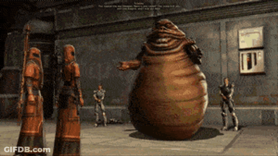 Jabba The Hut Explaining GIF