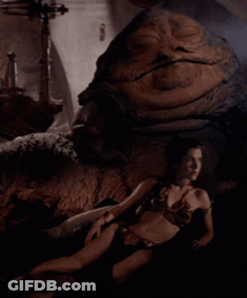 Jabba The Hut Slave Girl GIF