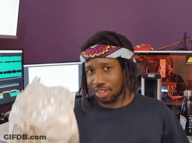 Jabrils Putting On Tinfoil Hat GIF