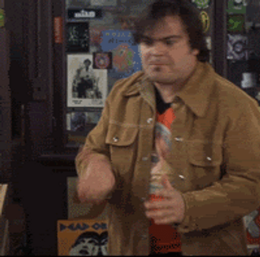 Jack Black Dancing And Humping GIF