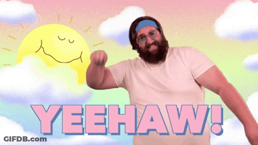 Jack Black Yeehaw GIF