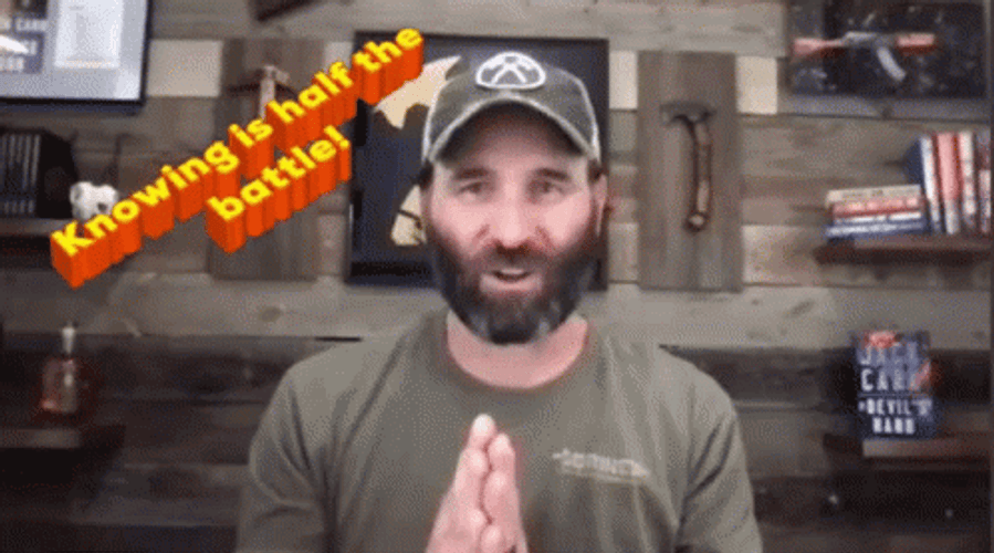 Jack Carr Knowing Is Half The Battle GIF