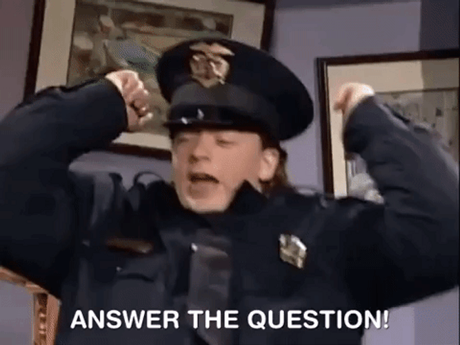 Jack Fat Cop Answer The Question GIF
