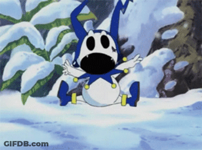 Jack Frost Jumping Continuously GIF