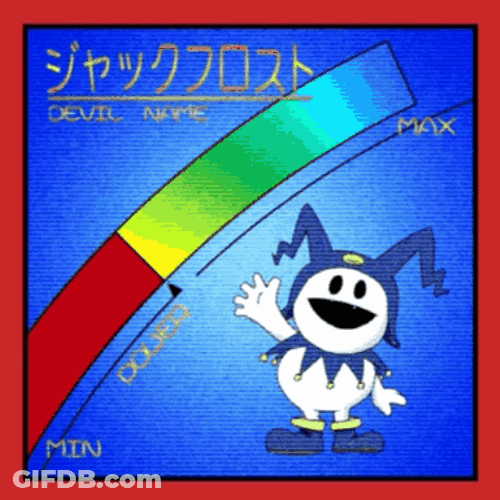 Jack Frost Rainbow Meter GIF