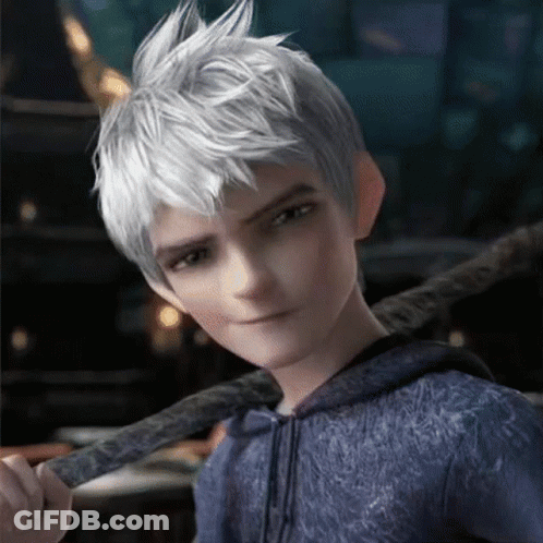 Jack Frost Rise Of The Guardians Holding Sword Looking At Camera GIF