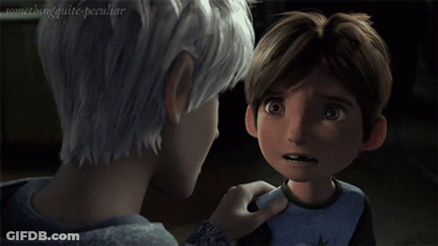 Jack Frost Serious Talk GIF