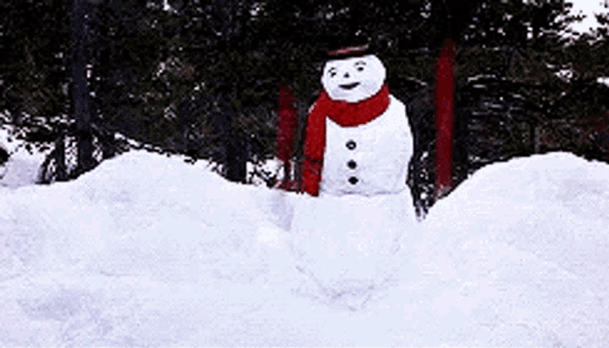 Jack Frost Snow Fight GIF