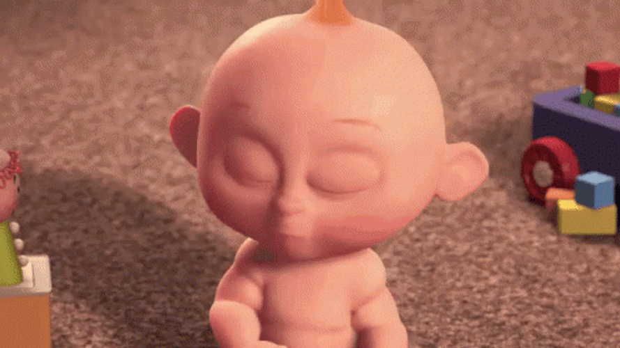 Jack Jack Surprised Reaction GIF
