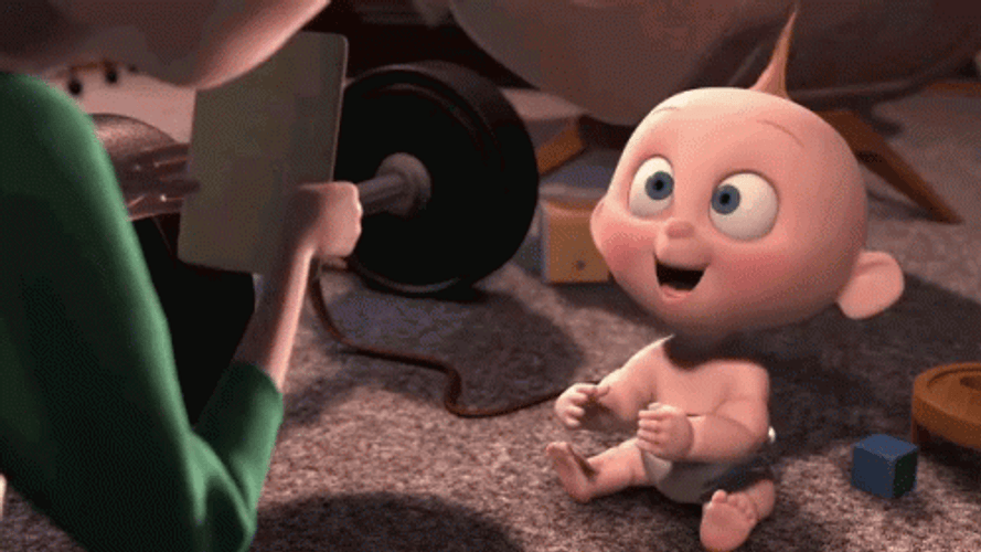 Jack Jack Turns Into Fire GIF