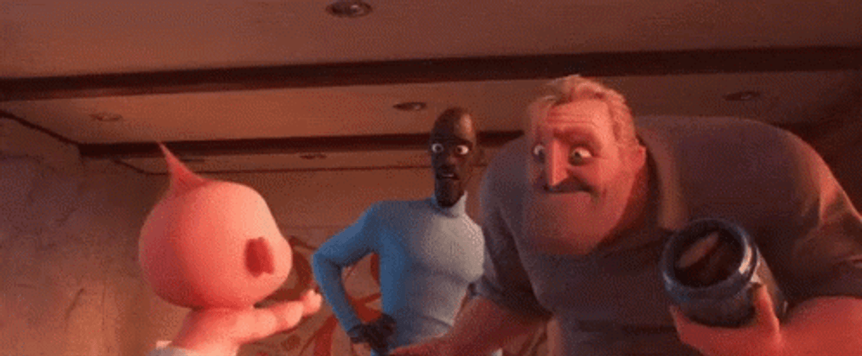 Jack Jack Turns Into Pink Monster GIF