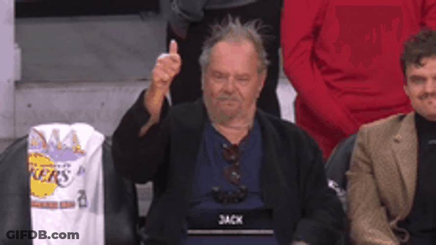Jack Nicholson Aye Aye Thumbs Up GIF