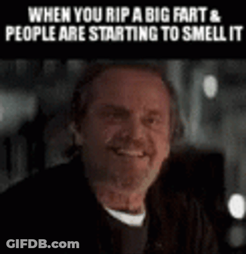 Jack Nicholson Fart Noises GIF