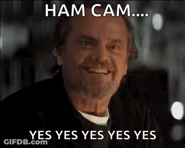 Jack Nicholson Ham Cam Yes GIF