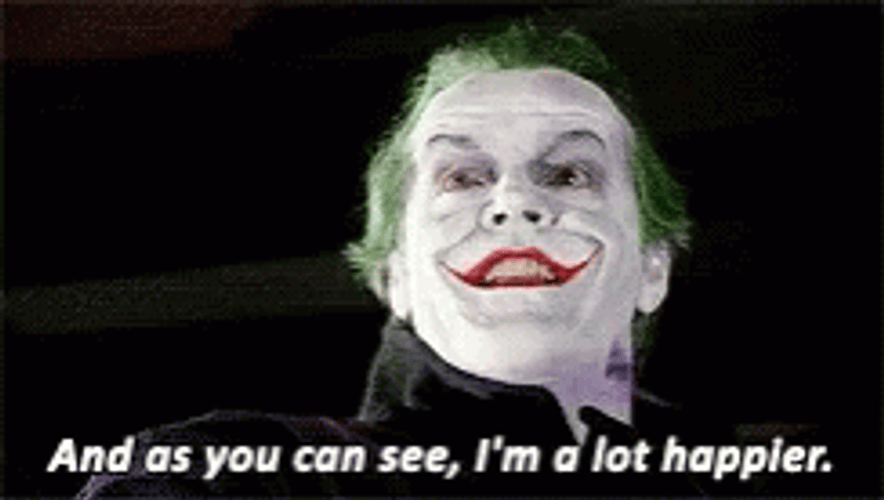 Jack Nicholson Joker GIF