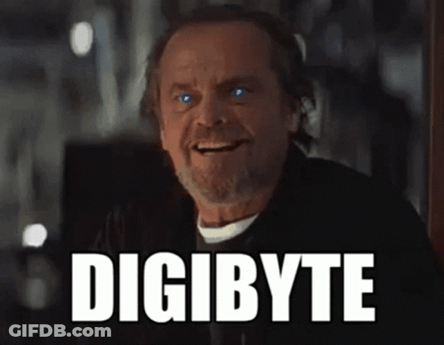 Jack Nicholson Nodding Demonic Eyes Digibyte Meme GIF