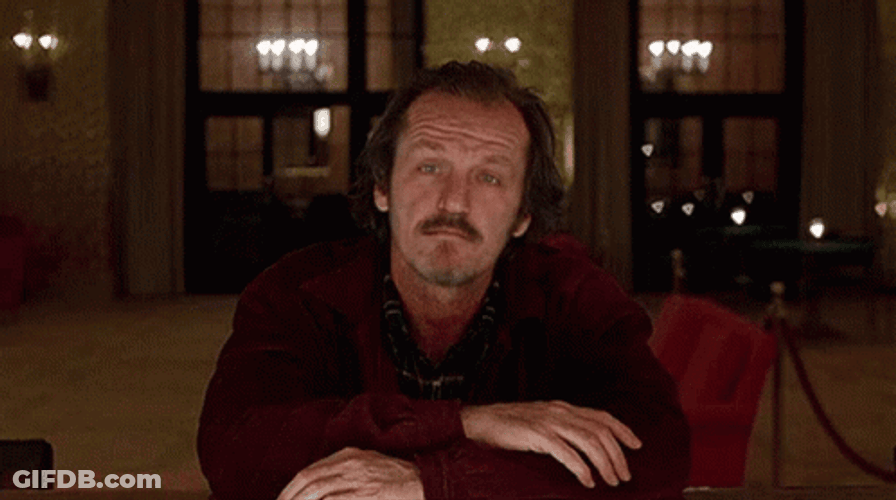 Jack Nicholson Nodding Face Swap The Shining GIF