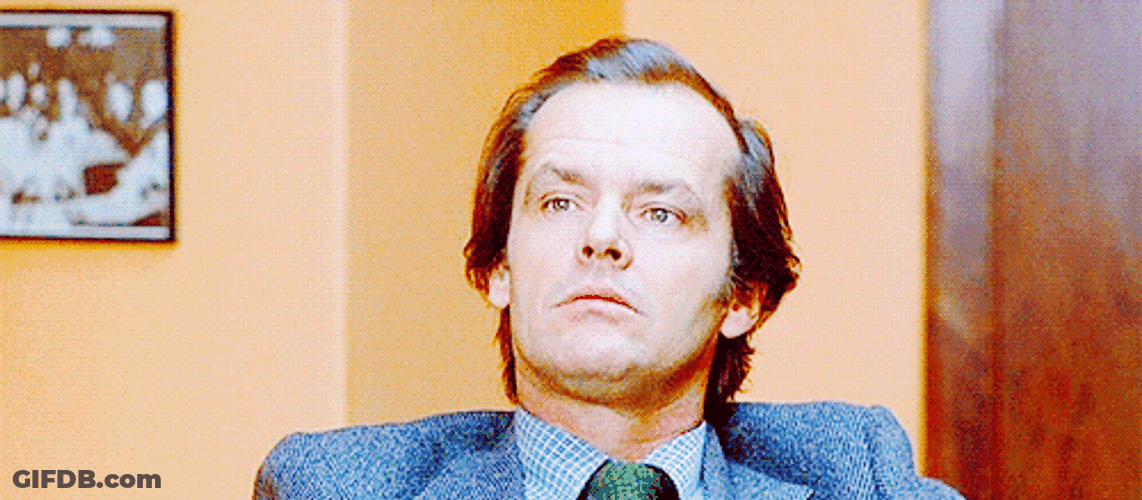 Jack Nicholson Nodding GIF