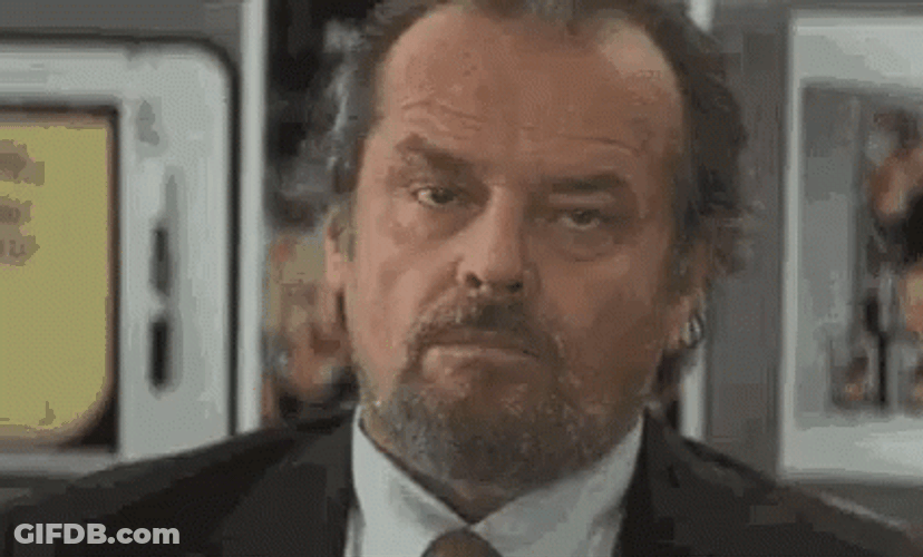 Jack Nicholson Nodding GIF