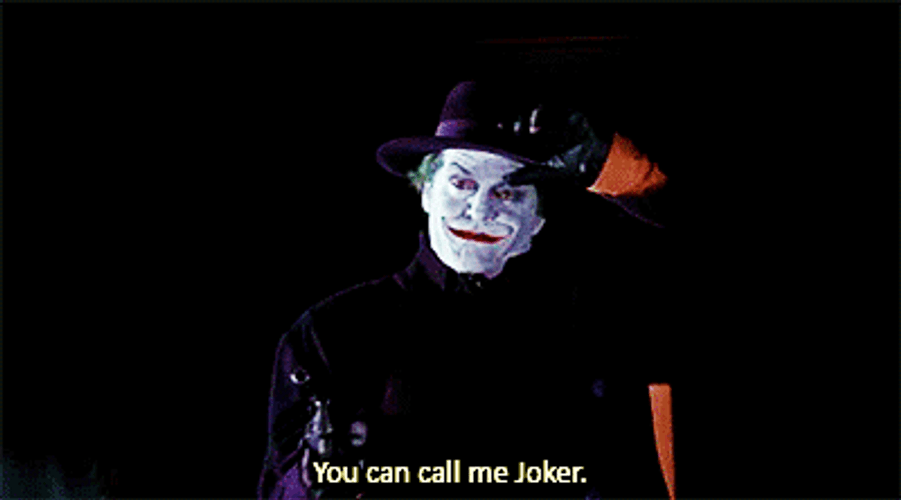 Jack Nicholson The Joker GIF