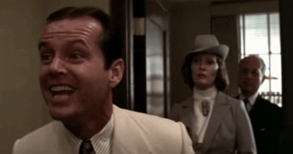 Jack Nicholson Wicked Chuckle GIF