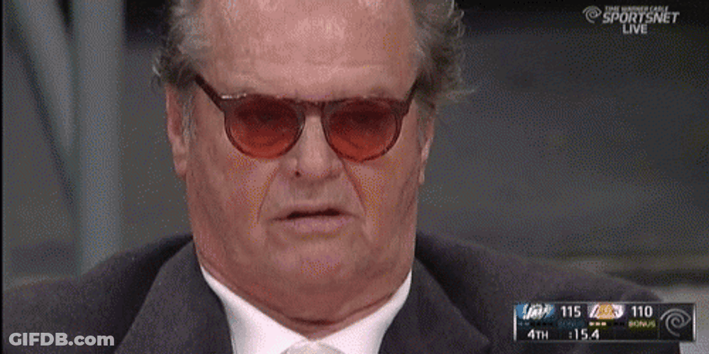 Jack Nicholson Wicked Stare GIF