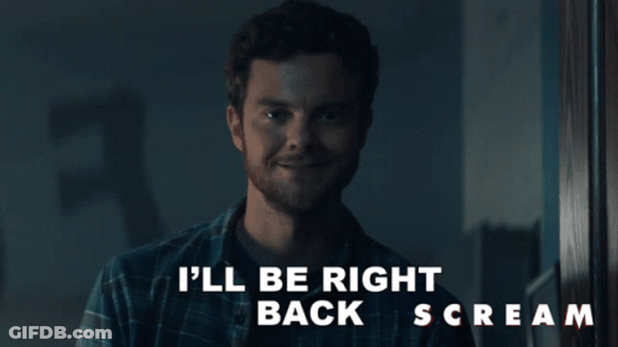 Jack Quaid Ill Be Right Back GIF