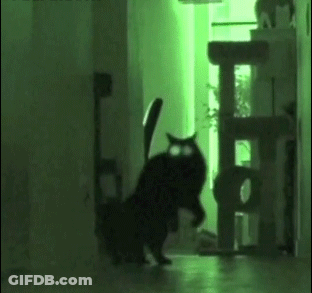 Jack Skellington Glowing In The Dark GIF