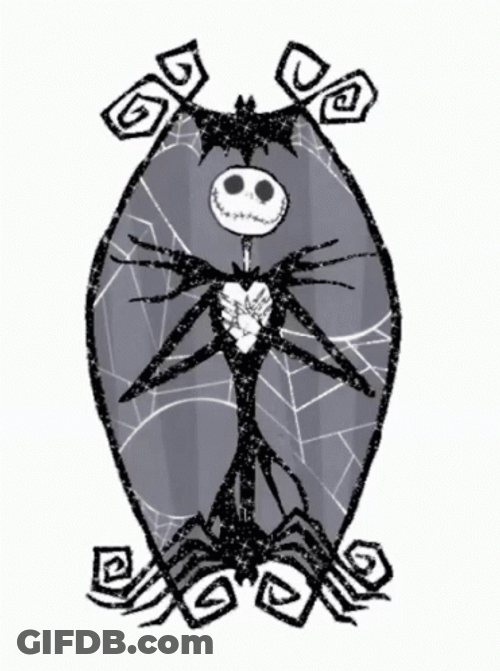 Jack Skellington Halloween Aesthetic Coffin GIF