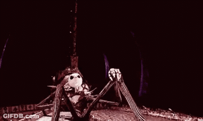 Jack Skellington Halloween Mummy GIF