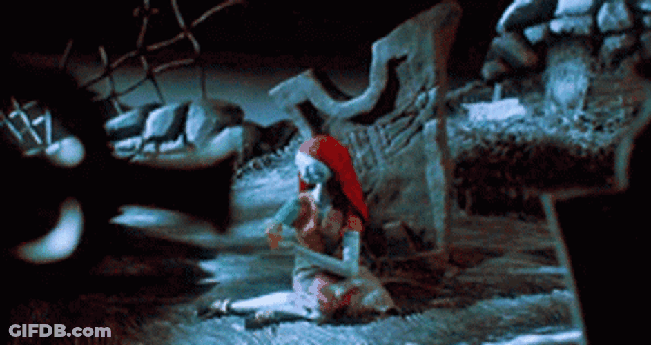 Jack Skellington Love Sally GIF