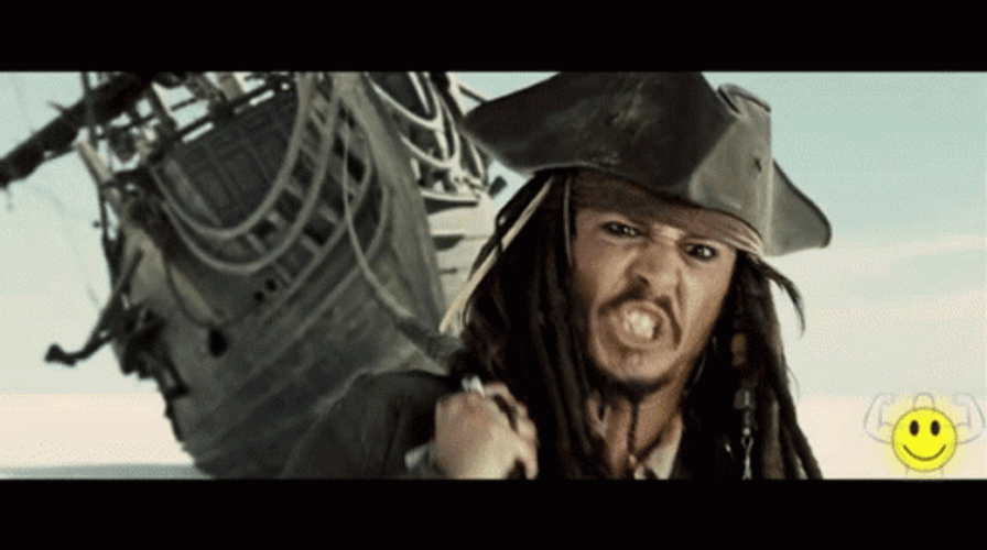 Jack Sparrow Boat Desert GIF