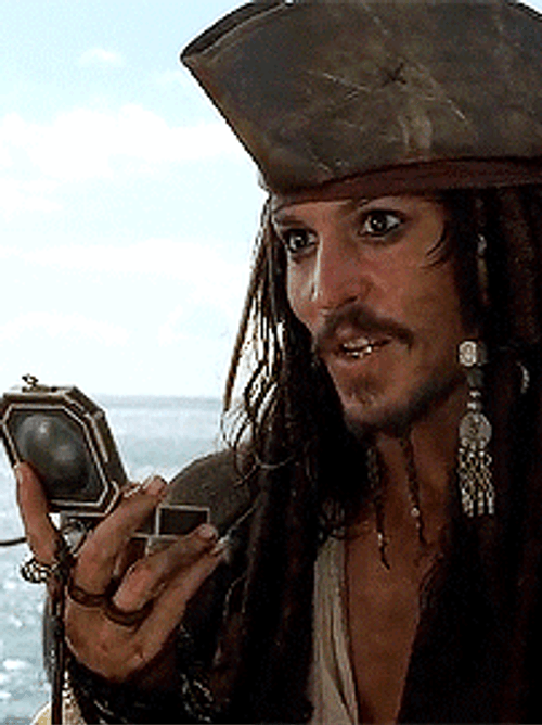 Jack Sparrow Compass GIF