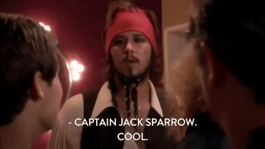 Jack Sparrow Costume GIF