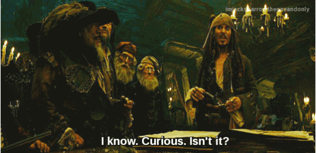 Jack Sparrow Curious GIF