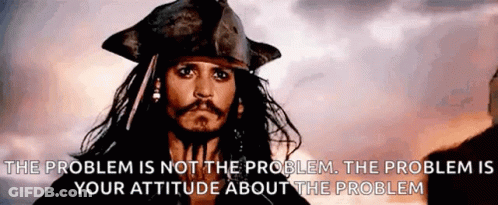 Jack Sparrow From Pirates Of The Caribbean Is Wearing A Pirate Hat . GIF