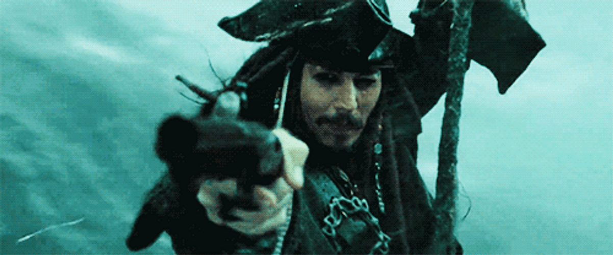 Jack Sparrow Gun GIF