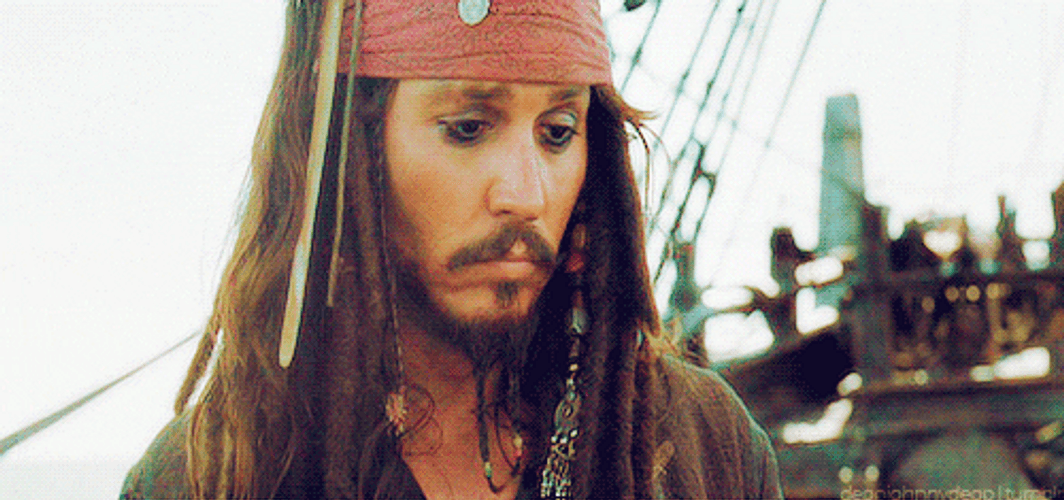 Jack Sparrow Sad GIF