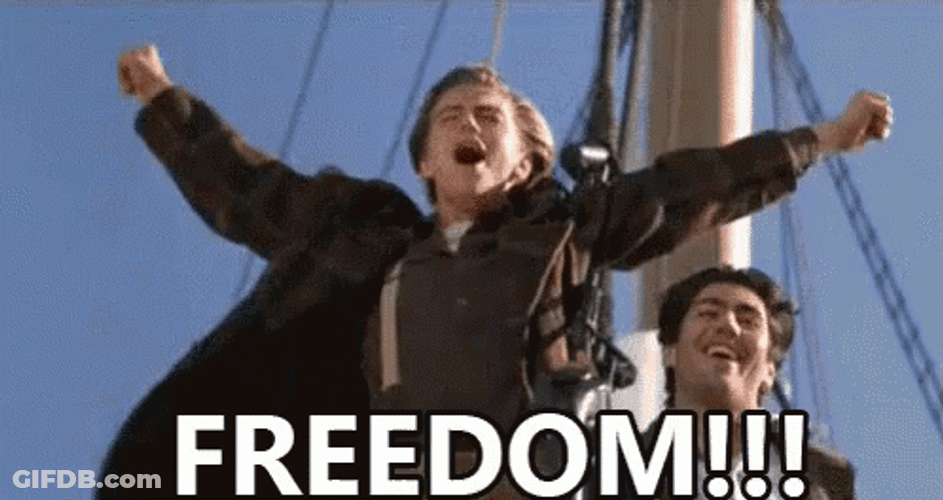 Jack Titanic Freedom GIF