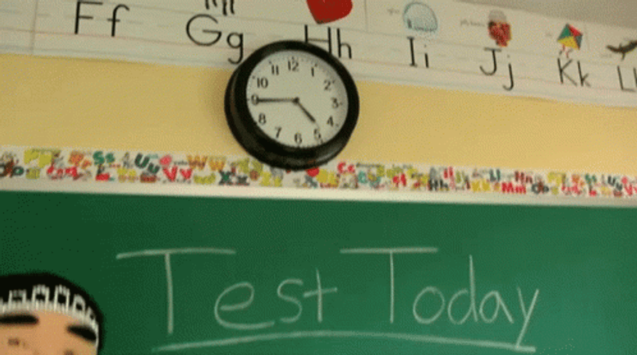 Jackie Chu Writing Test On Board GIF