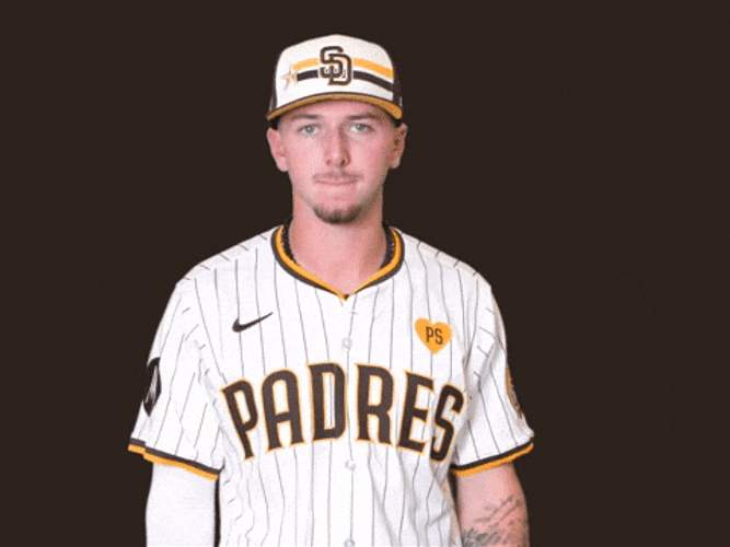 Jackson Merrill Dusting Off Jersey GIF