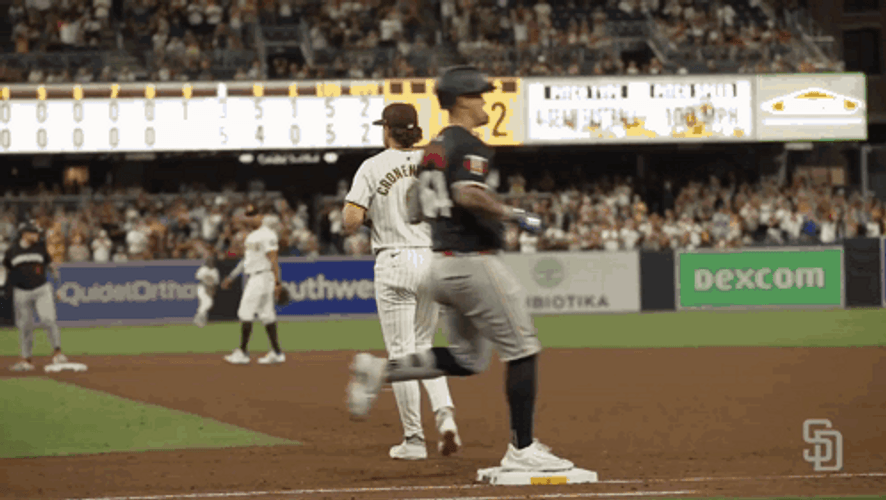 Jackson Merrill Side Clapping Teammates GIF