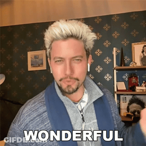 Jackson Rathbone Saying Wonderful GIF