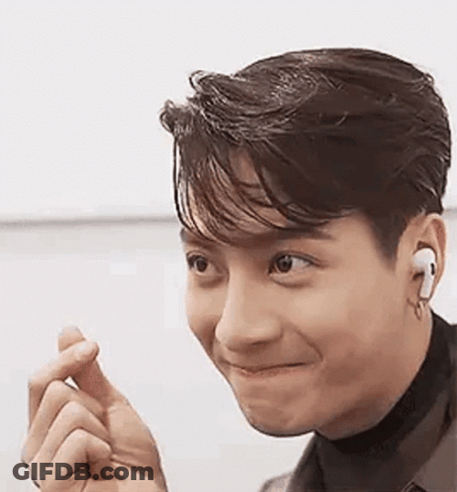 Jackson Wang Finger Heart GIF