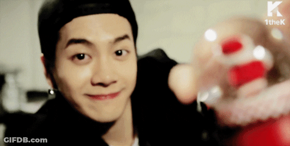 Jackson Wang Flirty Eyebrows GIF