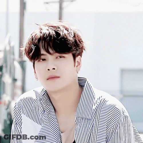 Jackson Wang Model Pose GIF