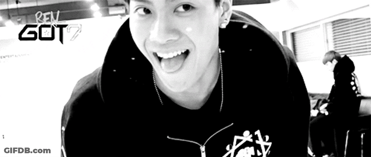 Jackson Wang Playful Smile GIF