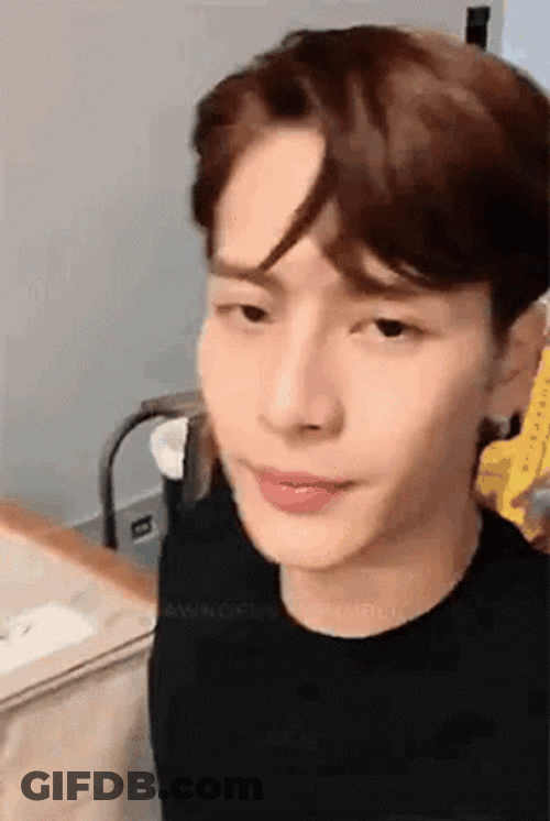 Jackson Wang Wink GIF